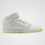 Air Jordan 1 Mid GS Sail Light Laser Orange - Image 2