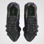 Nike Shox TL GS Dark Smoke Grey Court Purple - Image 4